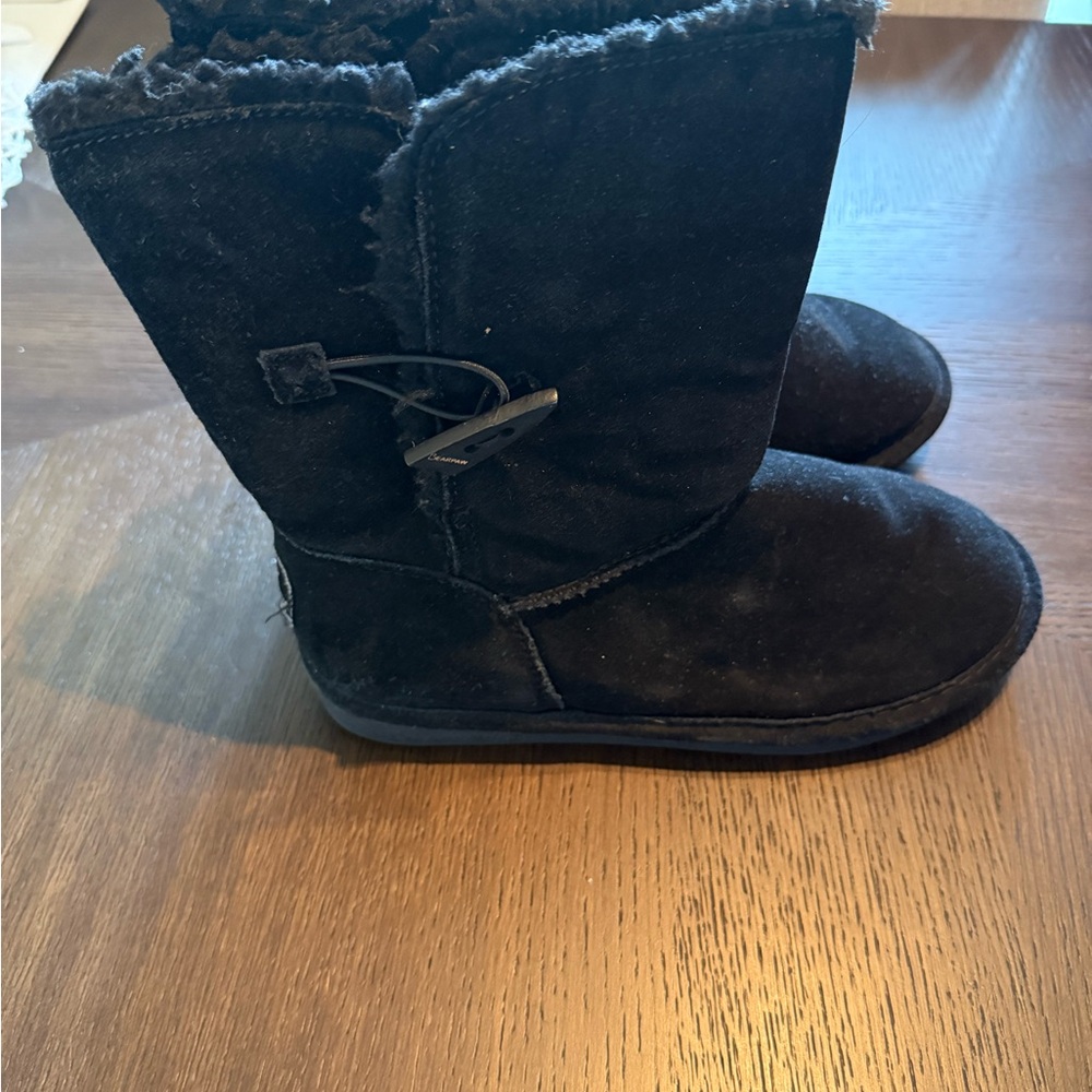 BearPaw Black Winter Boots